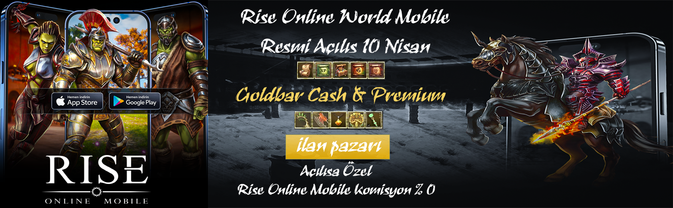 Rise Online Mobile Açılıyor